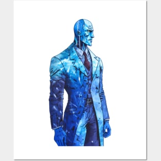 Blue Suited Dr Posters and Art